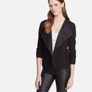Vince black open front lightweight jacket, Size S